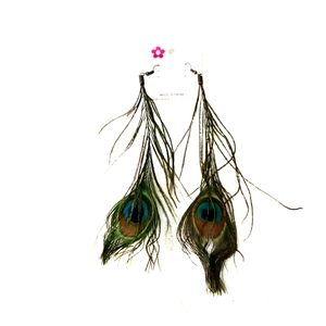 $5 OR BUNDLE FOR LESS!🦚~BOHO PEACOCK EARRINGS~🦚